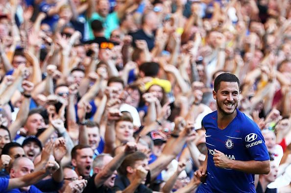 Hazard has openly flirted with Real Madrid on a number of occasions